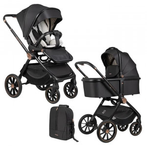 Коляска 2 в 1 Farfello Belleza Golden black