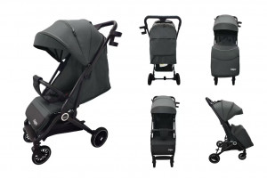 Коляска прогулочная Барс HN-505 MAX grey