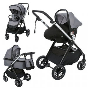 Коляска 3 в 1 Sevillababy Galaxy grey - фото 1