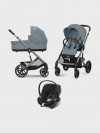 Коляска 3 в 1 Cybex Balios S Lux TPE Stormy Blue