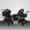 Коляска 3 в 1 Luxmom 812 черный