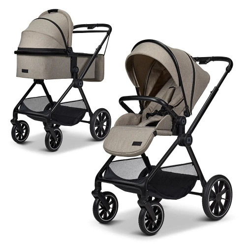 Коляска 2 в 1 Moon Clicc mud/melange 2025