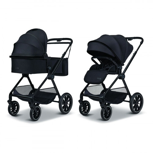 Коляска 2 в 1 Moon Clicc onyx/melange 2025