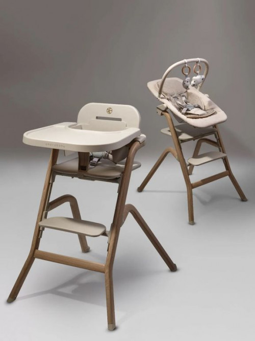 Стул для кормления Amarobaby Winnie 3 в 1 молочный